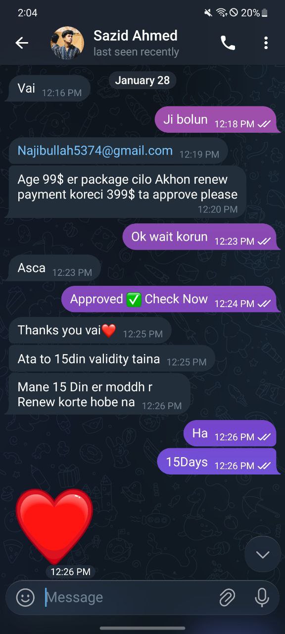 Customer Proof